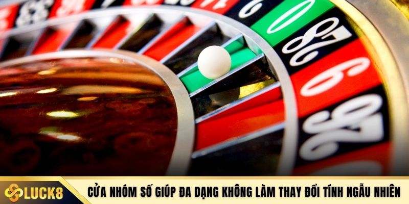 Cửa nhóm số giúp đa dạng không làm thay đổi tính ngẫu nhiên